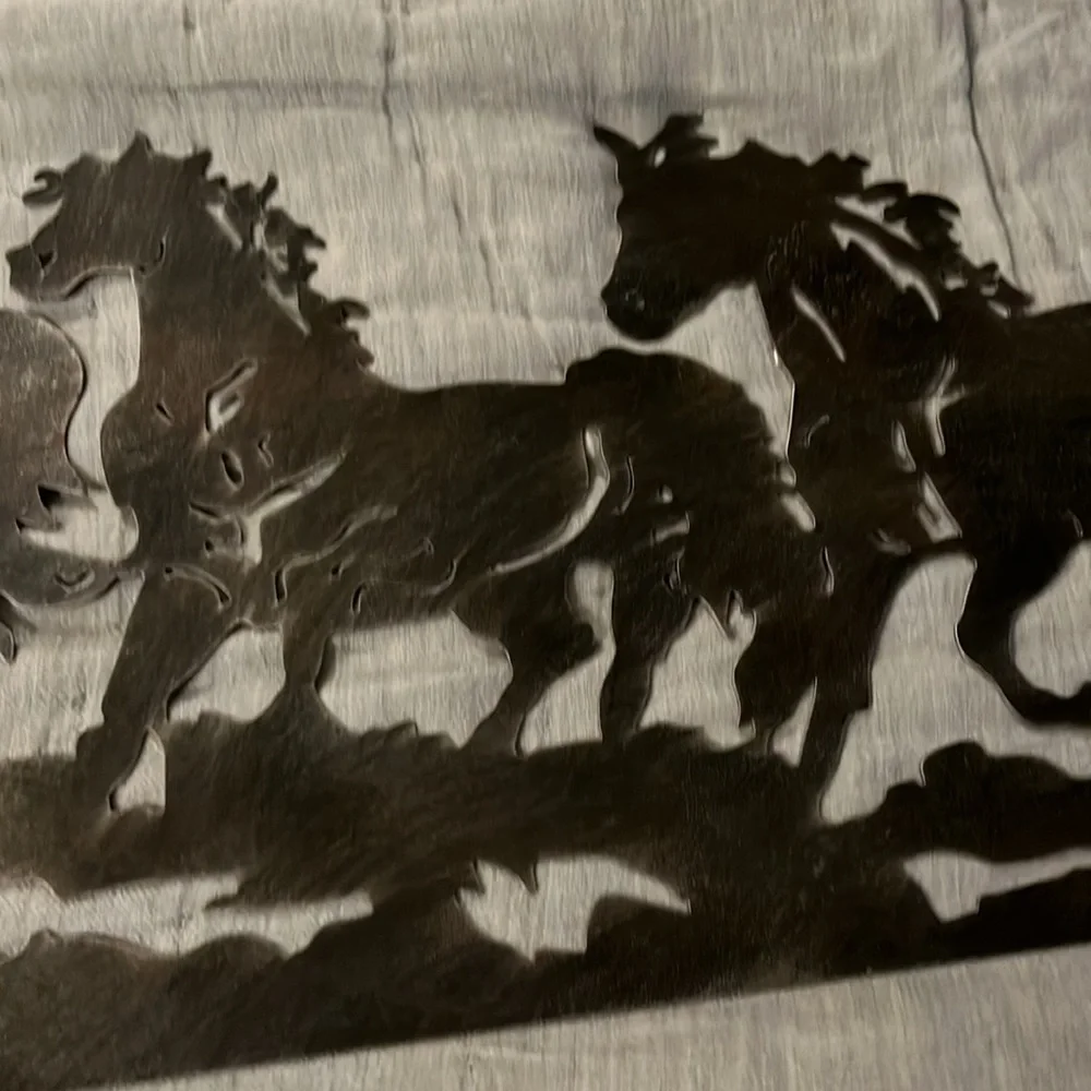 Metal Cut-out Horses - Picture 6 of 10